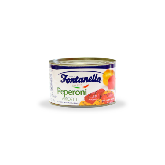 Peperoni arrostiti 450g da 12 pezzi
