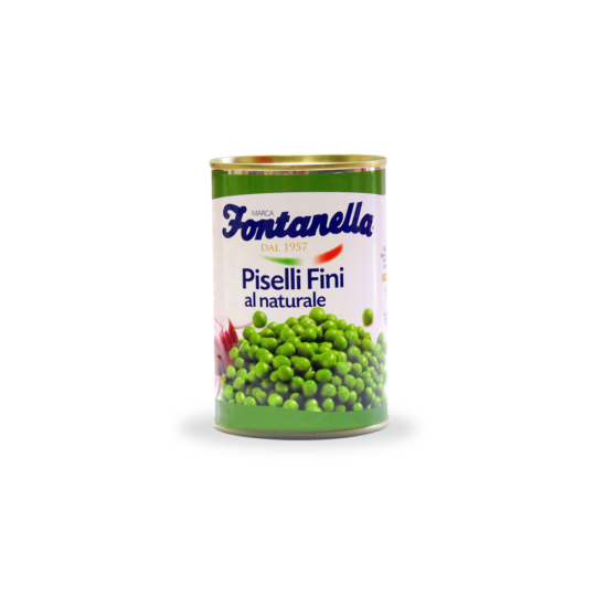 Piselli Fini al naturale 340g da 12 pezzi