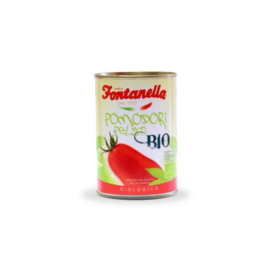 Pomodori Pelati Biologici 400g da 12 pezzi