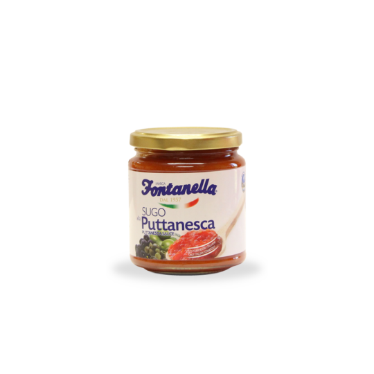 Sugo alla Puttanesca in vetro 280g da 6 pezzi